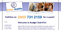 Budget Stairlifts Home Screenshot